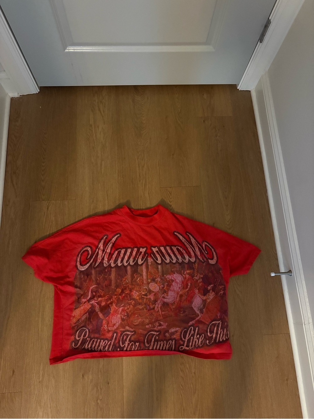 maur dept t shitt oversized